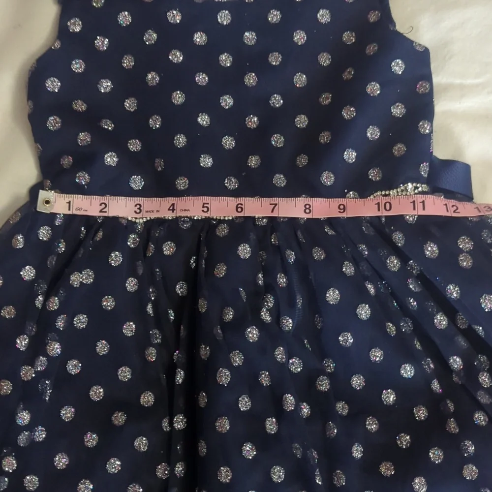 Dress Girls Special Occasions By Rare Editions Size 6 Sparkle & Polka dots Fancy
